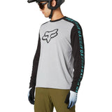 Fox Ranger DR Long Sleeve Jersey - Steel Grey