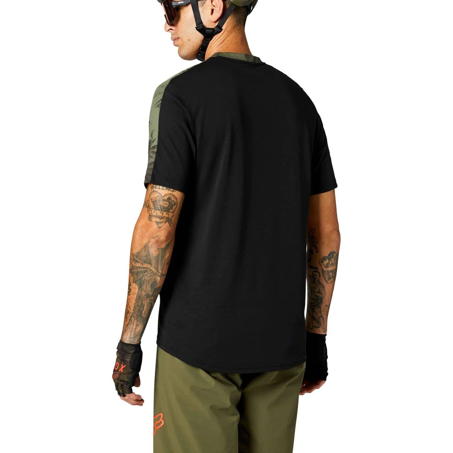 Fox Ranger DR Short Sleeve Jersey - Black/Camo