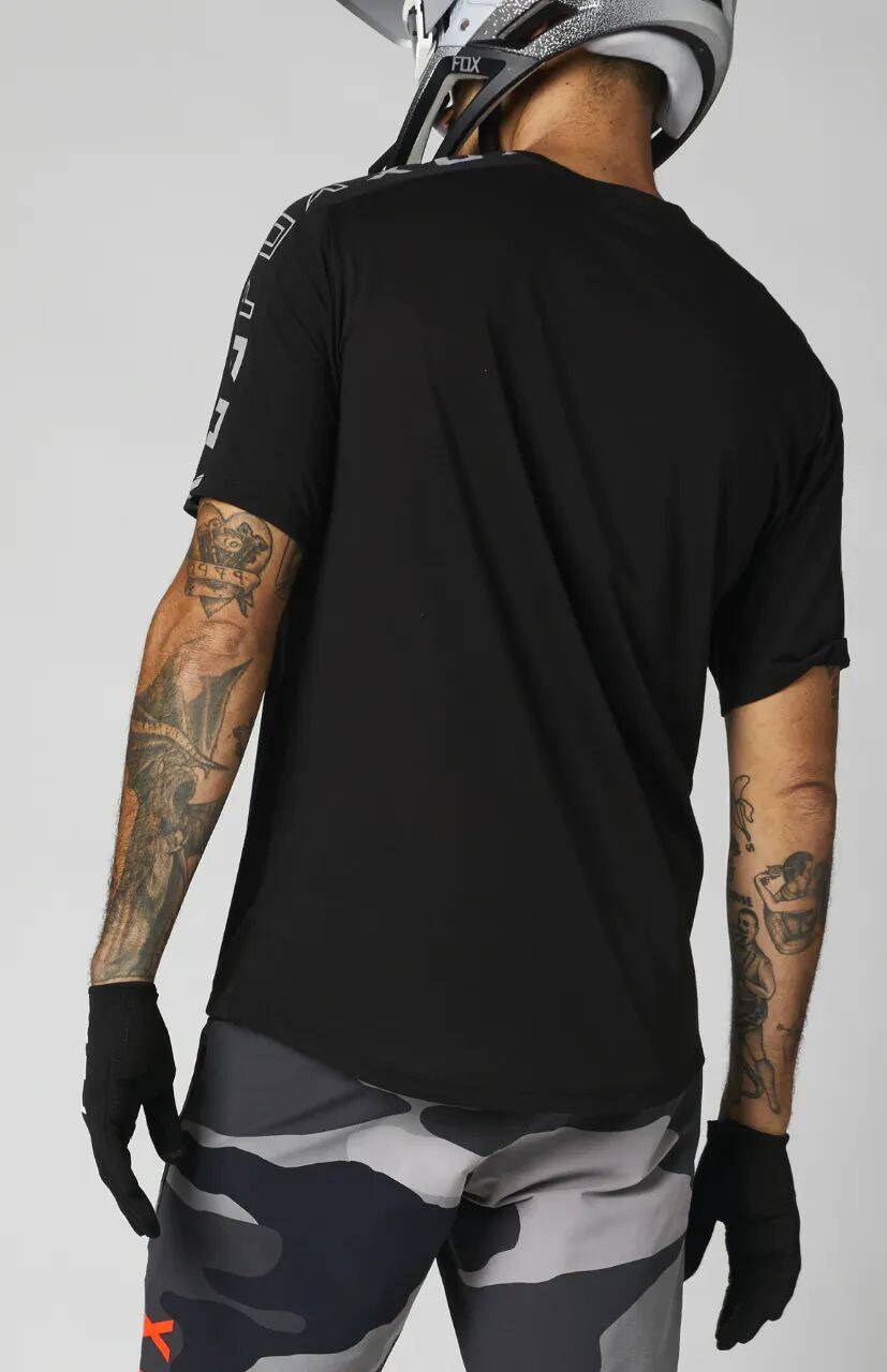 Fox Ranger DR Short Sleeve Jersey - Black