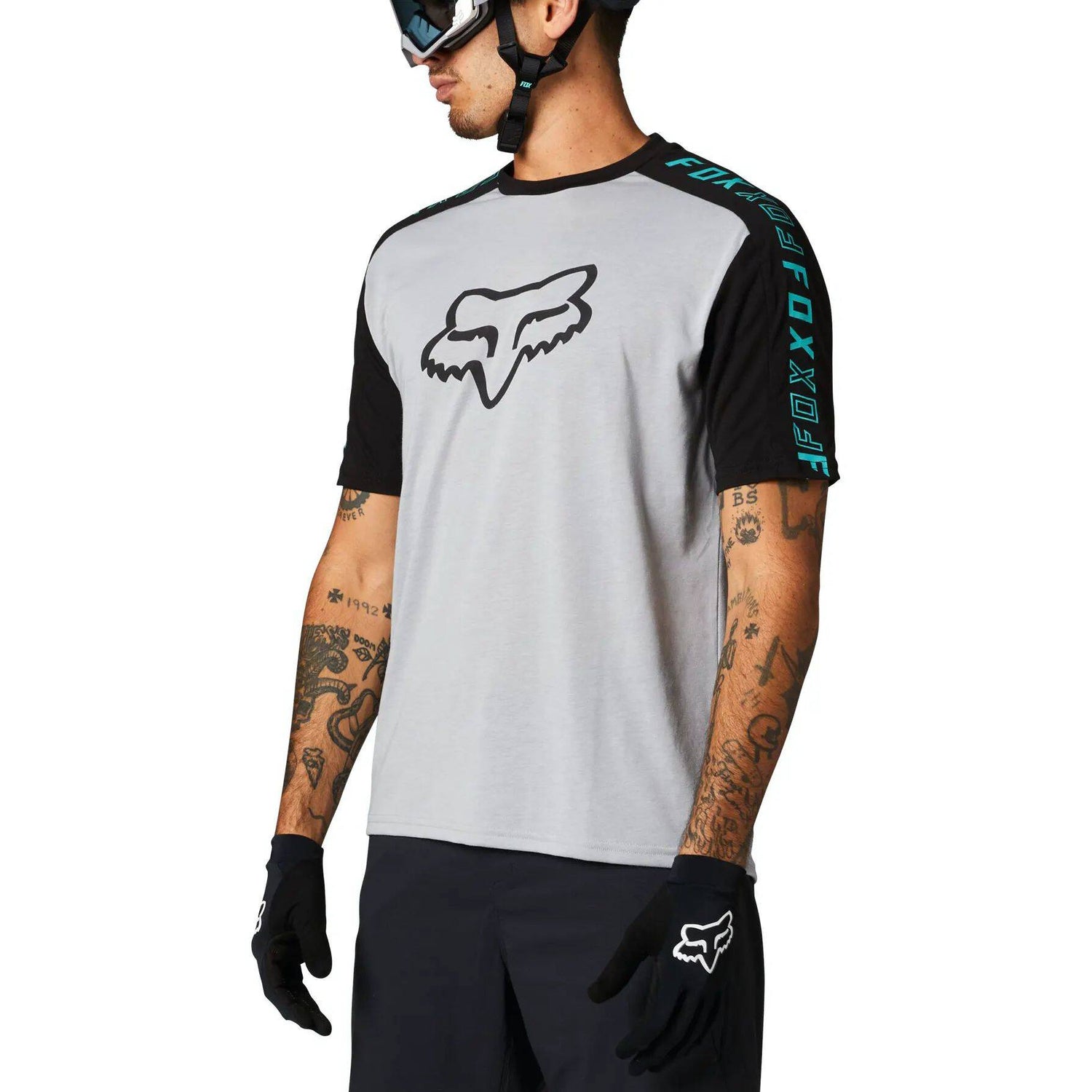 Fox Ranger DR Short Sleeve Jersey - Steel Grey
