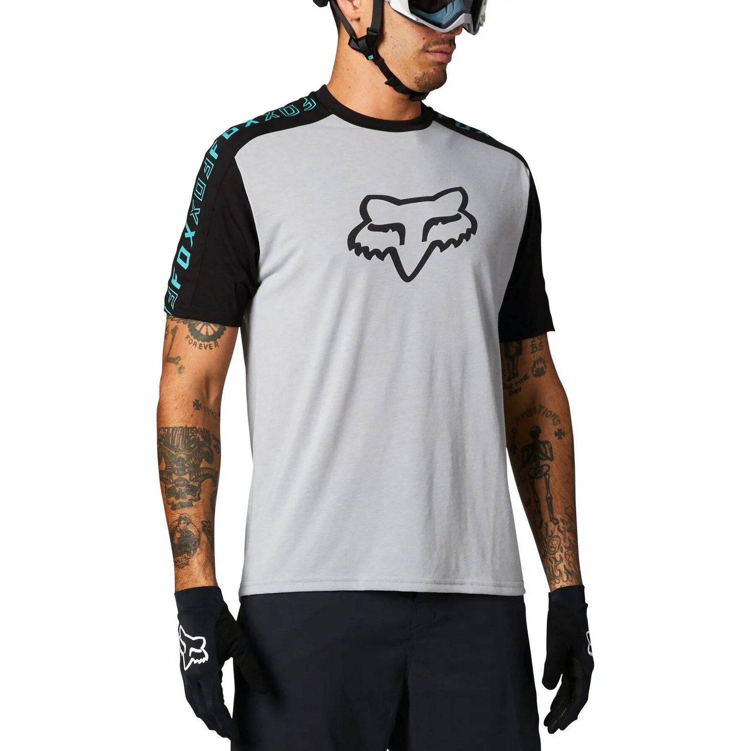 Fox Ranger DR Short Sleeve Jersey - Steel Grey LRG