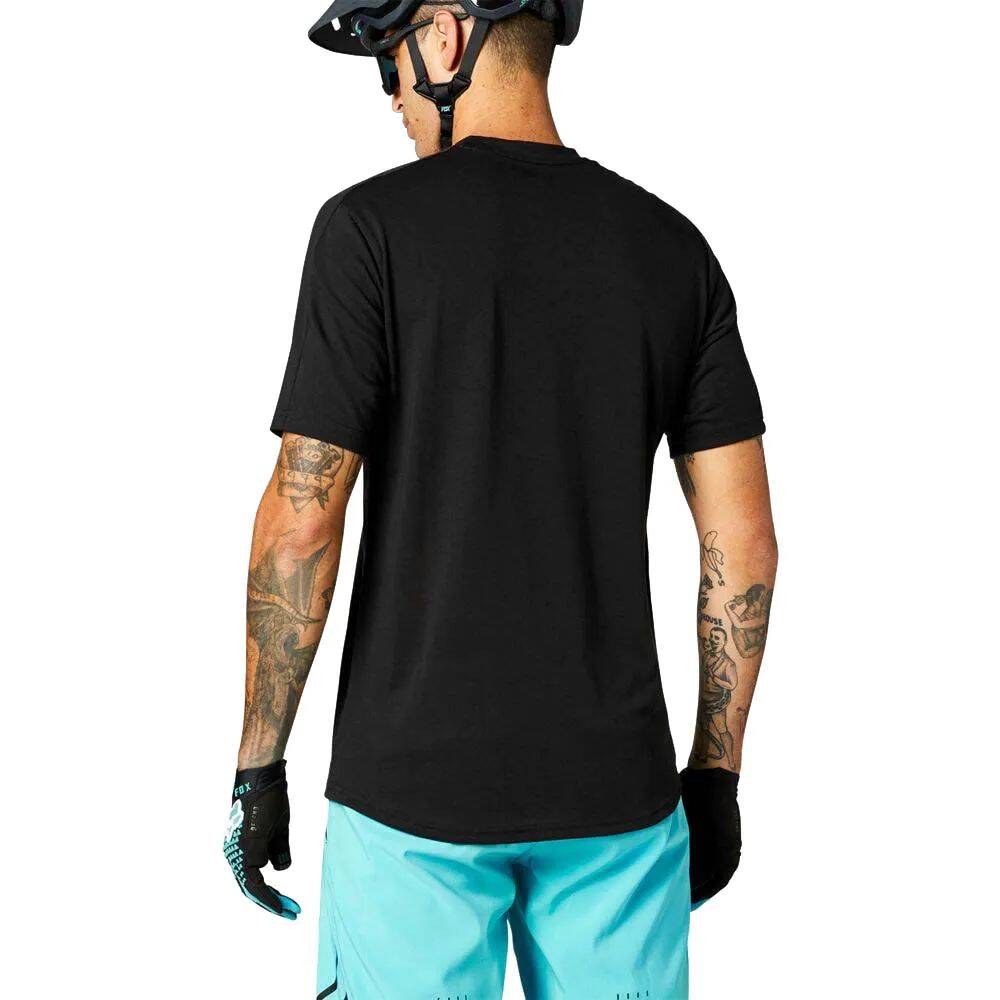 Fox Ranger Fox Head Short Sleeve Jersey - Black
