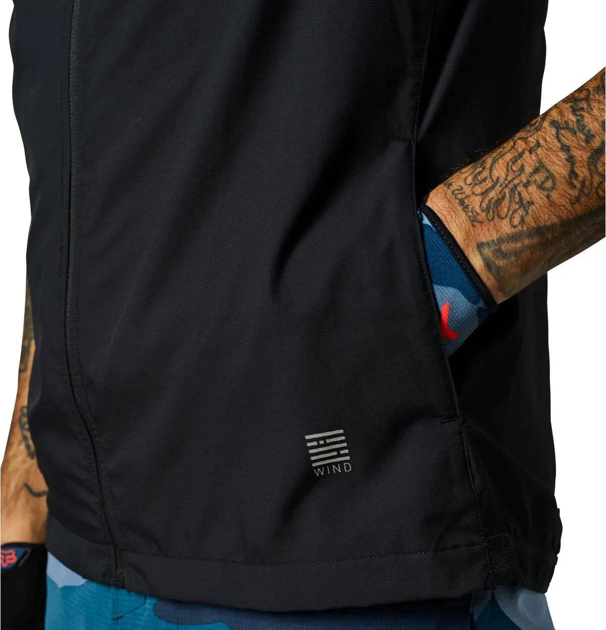 Fox Ranger Wind Vest - Black