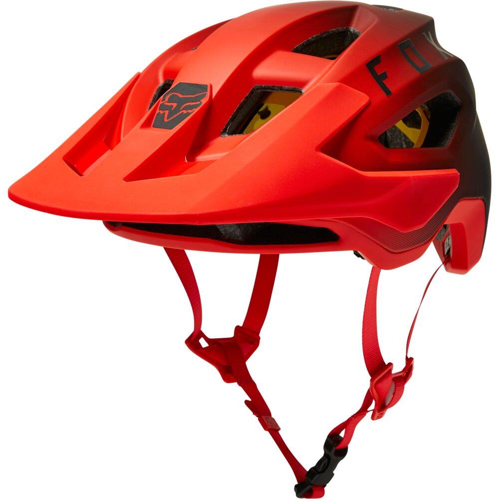 Fox Speedframe MIPS Helmet - Flo Red