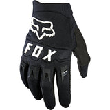 Fox Dirtpaw Youth Protective Gloves - Black/White Large