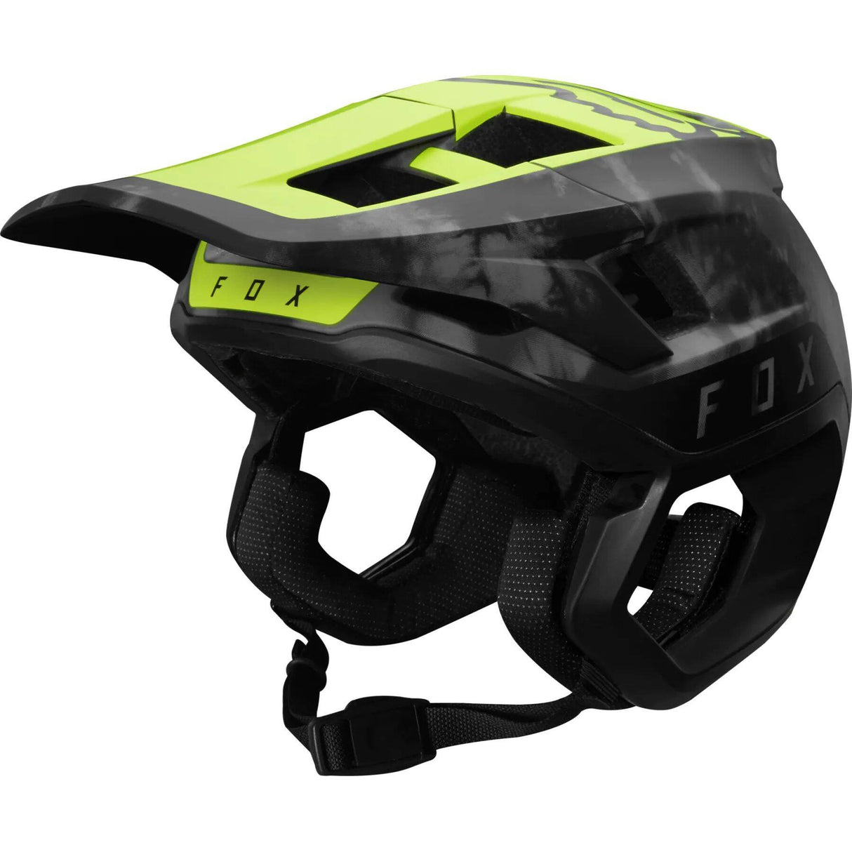 Fox Dropframe Pro ELV Helmet - Day Glow Yellow