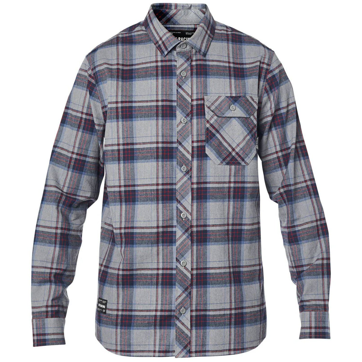 Fox Gamut Stretch Flannel Shirt - Heather Graphite