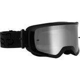 Fox Main Stray Youth Goggles - Black (Non-Mirrored)
