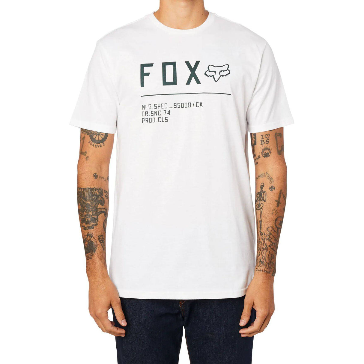 Fox Non Stop Premium T Shirt - Optic White