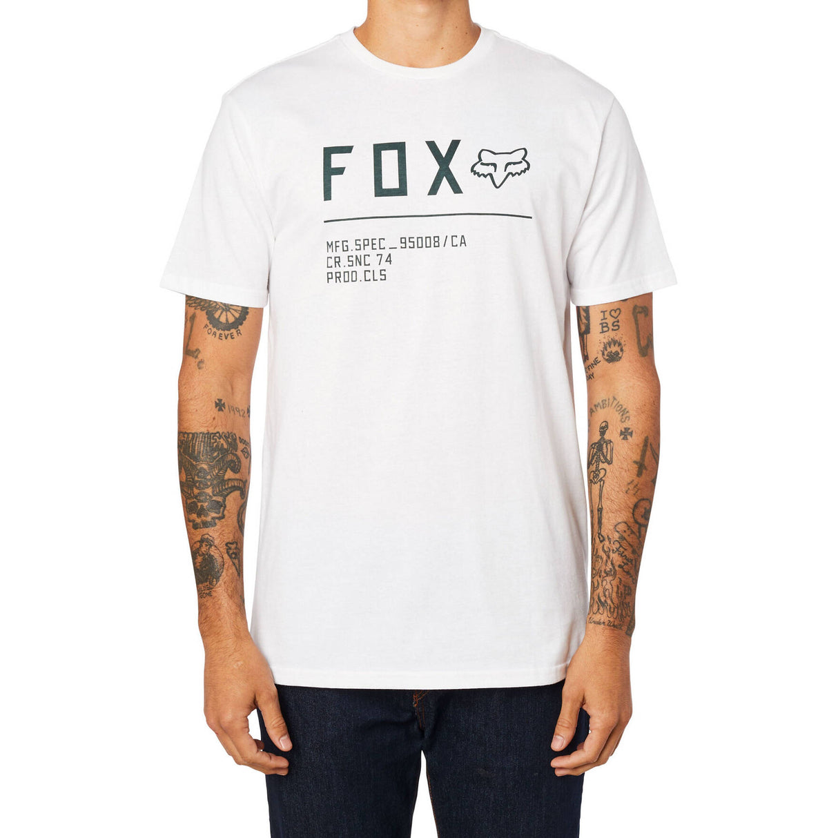 Fox Non Stop Premium T Shirt - Optic White XL