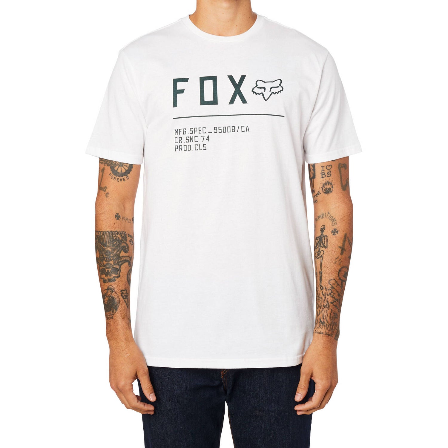 Fox Non Stop Premium T Shirt - Optic White XL