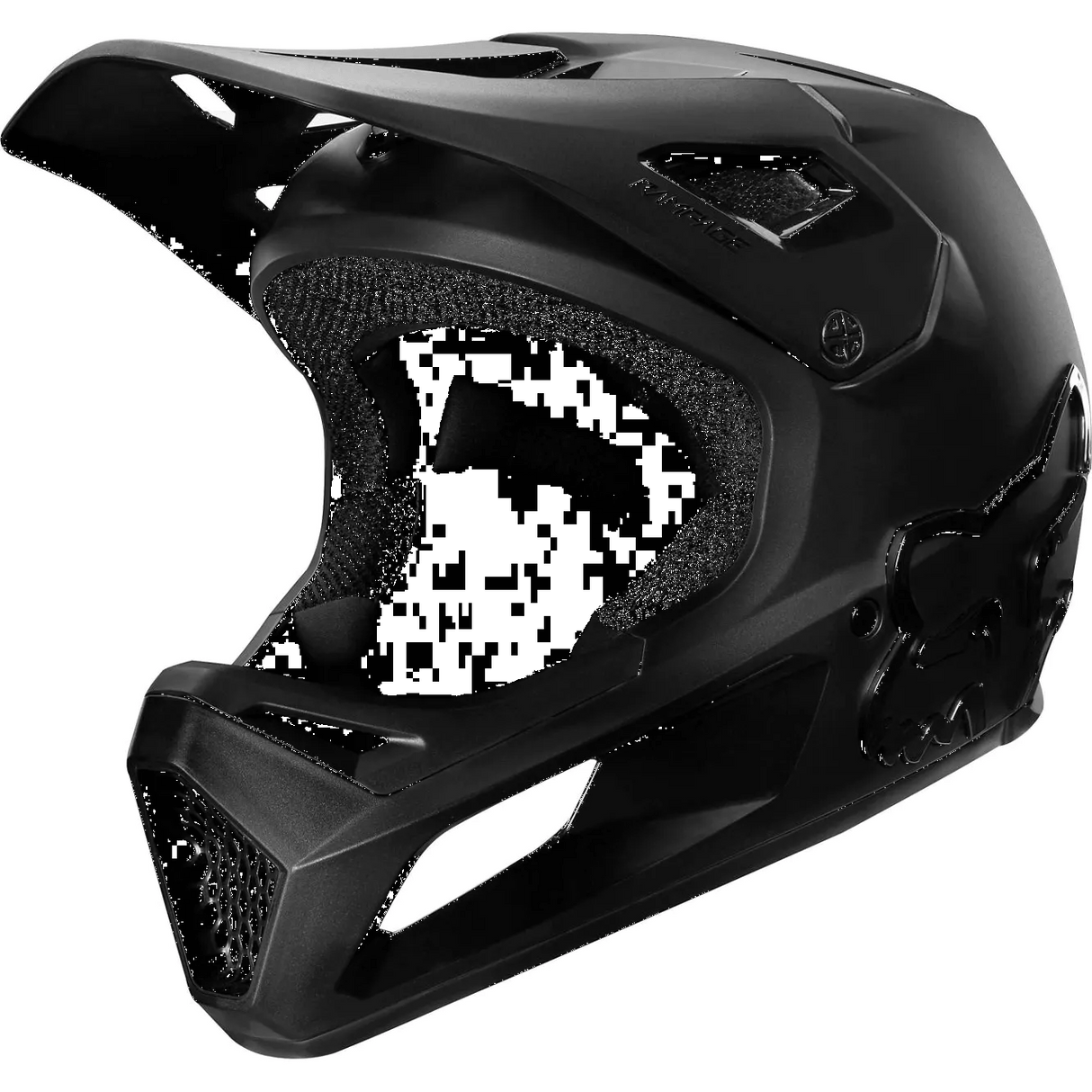 Fox Rampage Helmet - Black/Black