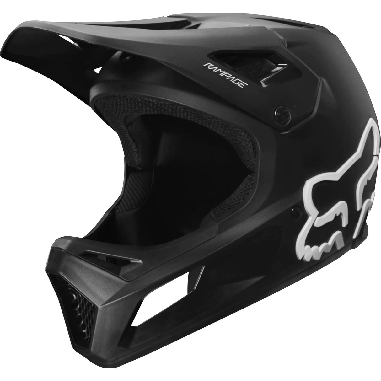 Fox Rampage Youth Helmet - Black/Black