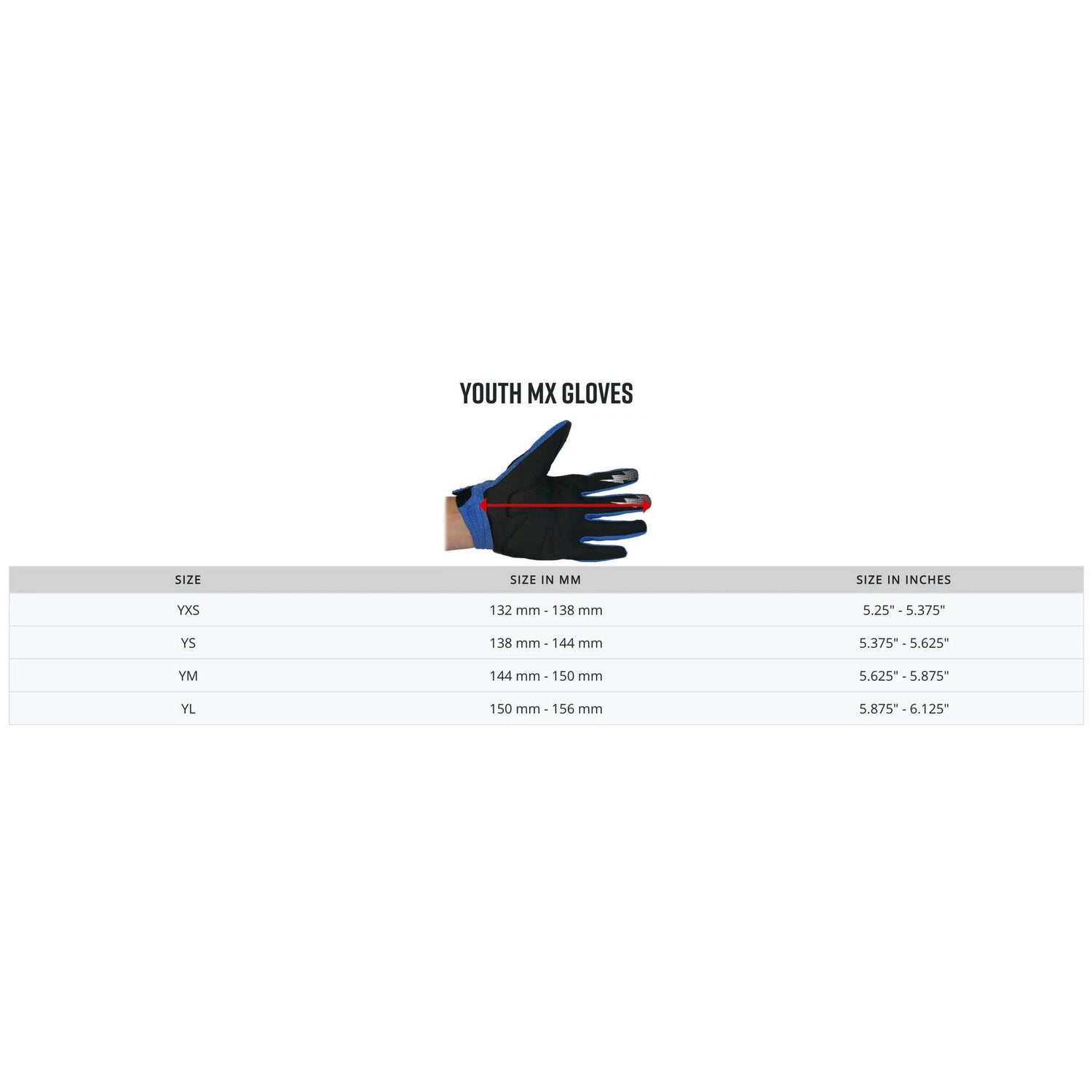 Fox Ranger Youth Protective Gloves - Black