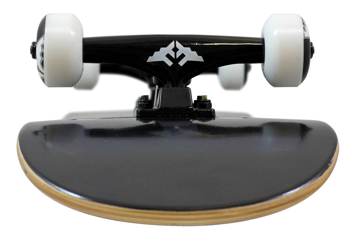 Fracture Fade Complete Skateboard - Black 8''