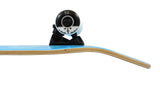 Fracture Fade Complete Skateboard - Blue 7.75''