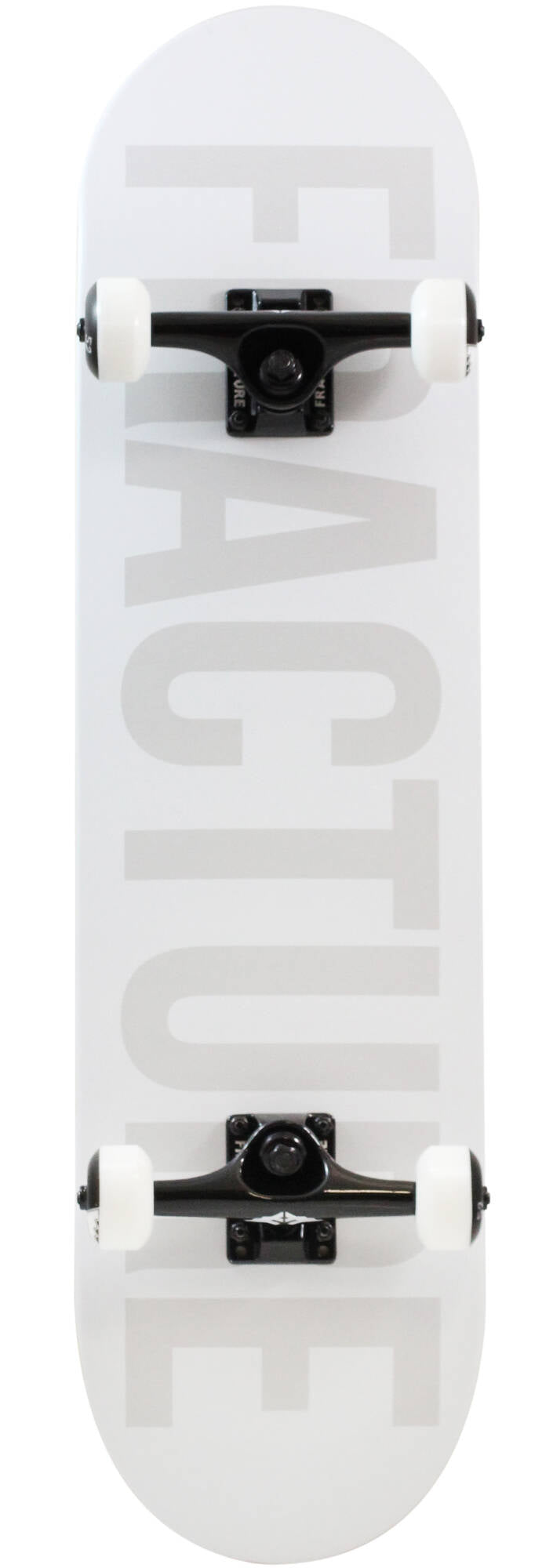 Fracture Fade Complete Skateboard - White 8''