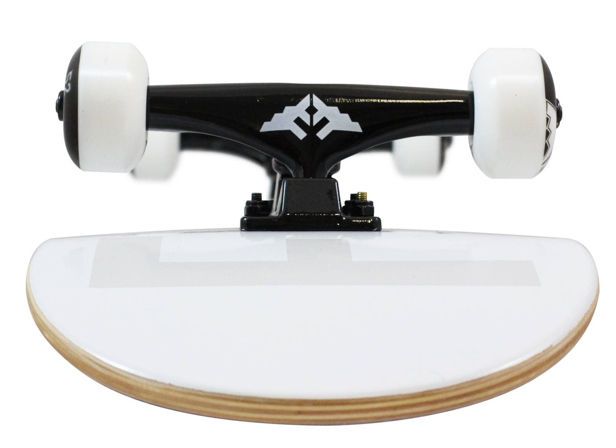 Fracture Fade Complete Skateboard - White 8''