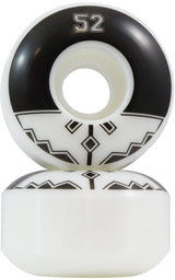 Fracture Uni Classic Skateboard Wheels - Black 52mm