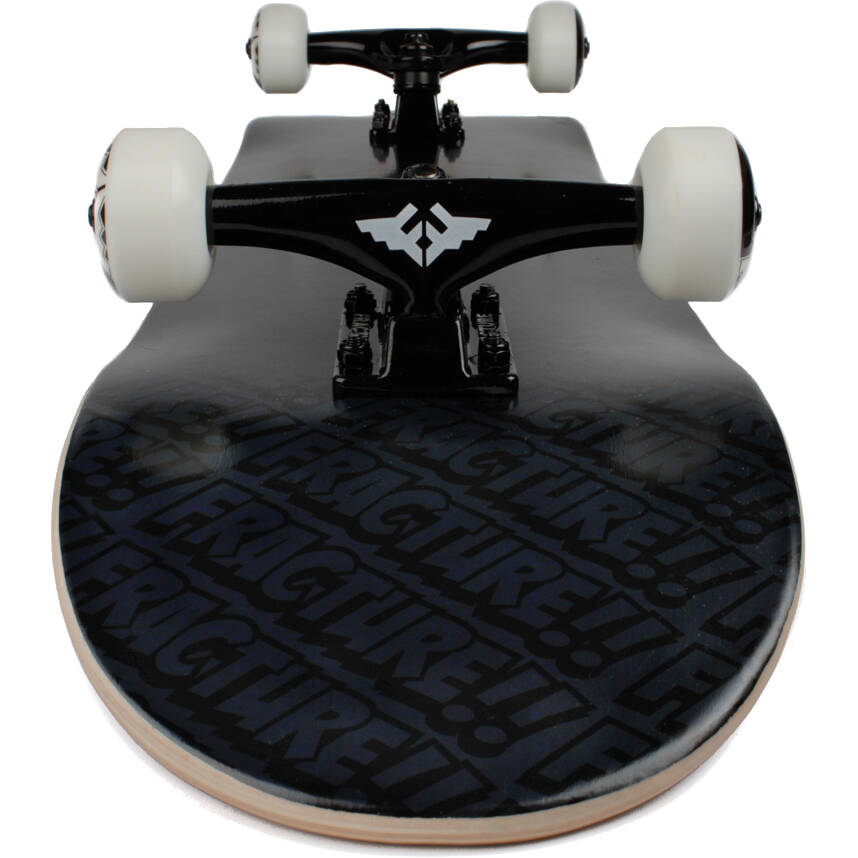 Fracture All Over Comic Mini Complete Skateboard - Black 7.25''