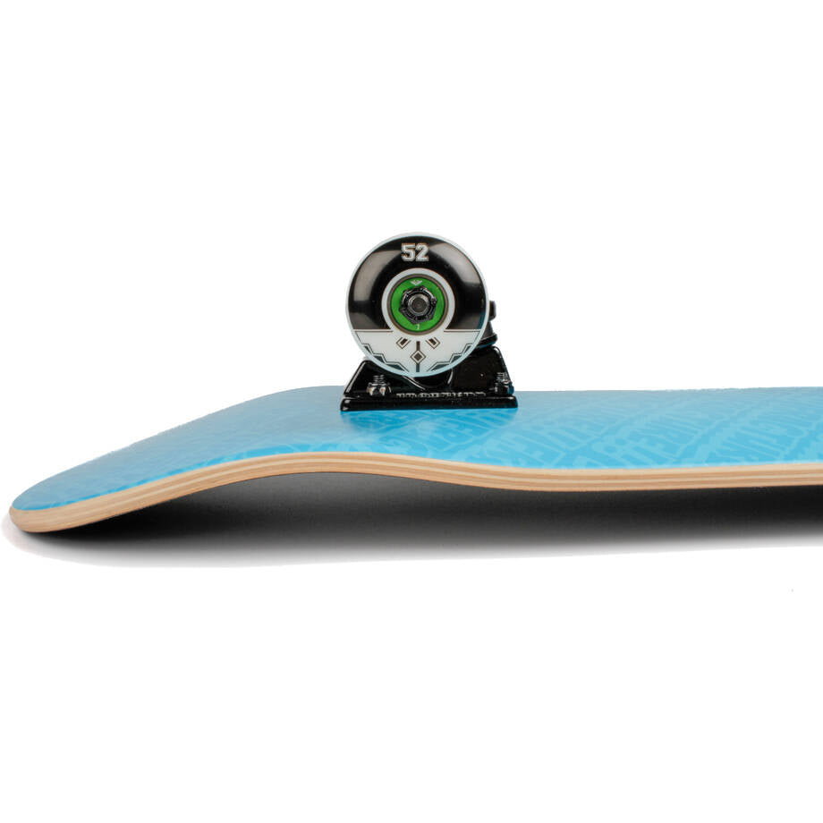Fracture All Over Comic Complete Skateboard - Blue 7.75''