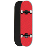 Fracture All Over Comic Complete Skateboard - Red 7.75''