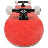 Fracture All Over Comic Complete Skateboard - Red 7.75''