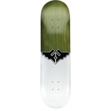 Fracture Wings V1 Skateboard Deck - Green 8''