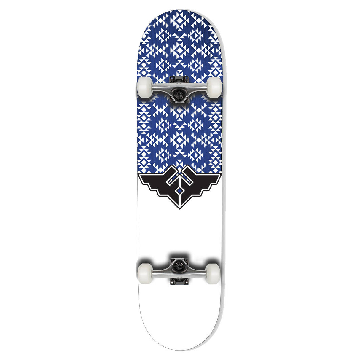 Fracture Wings V3 Complete Skateboard - Blue 8''