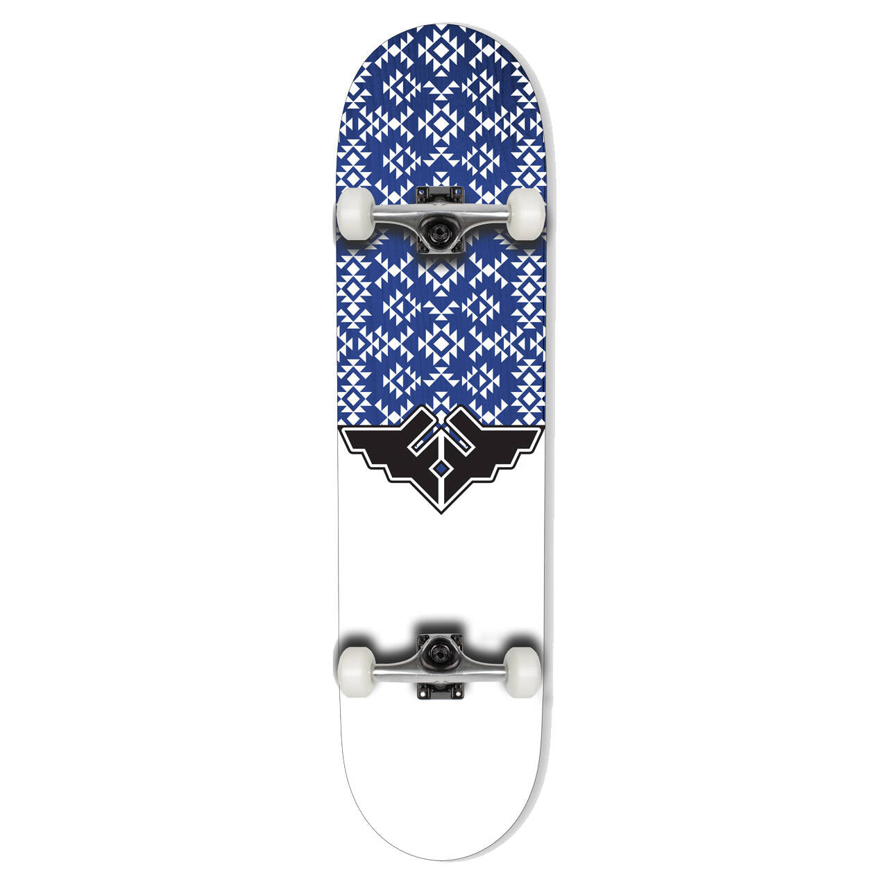Fracture Wings V3 Complete Skateboard - Blue 8''