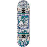 Fracture Adswarm Complete Skateboard - Blue/Purple 8.25''