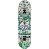 Fracture Adswarm Complete Skateboard - Green/Blue 8''