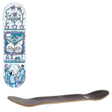 Fracture Adswarm Skateboard Deck - Blue/Purple 8.25''