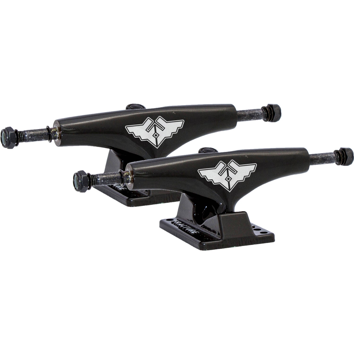 Fracture Skateboard Trucks - Black - 5.5''