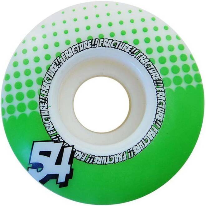Fracture Drops Skateboard Wheels - Green 54mm