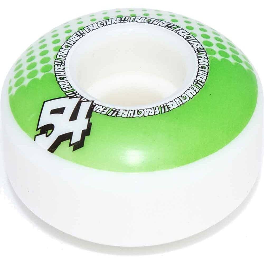 Fracture Drops Skateboard Wheels - Green 54mm