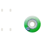 Fracture Drops Skateboard Wheels - Green 54mm