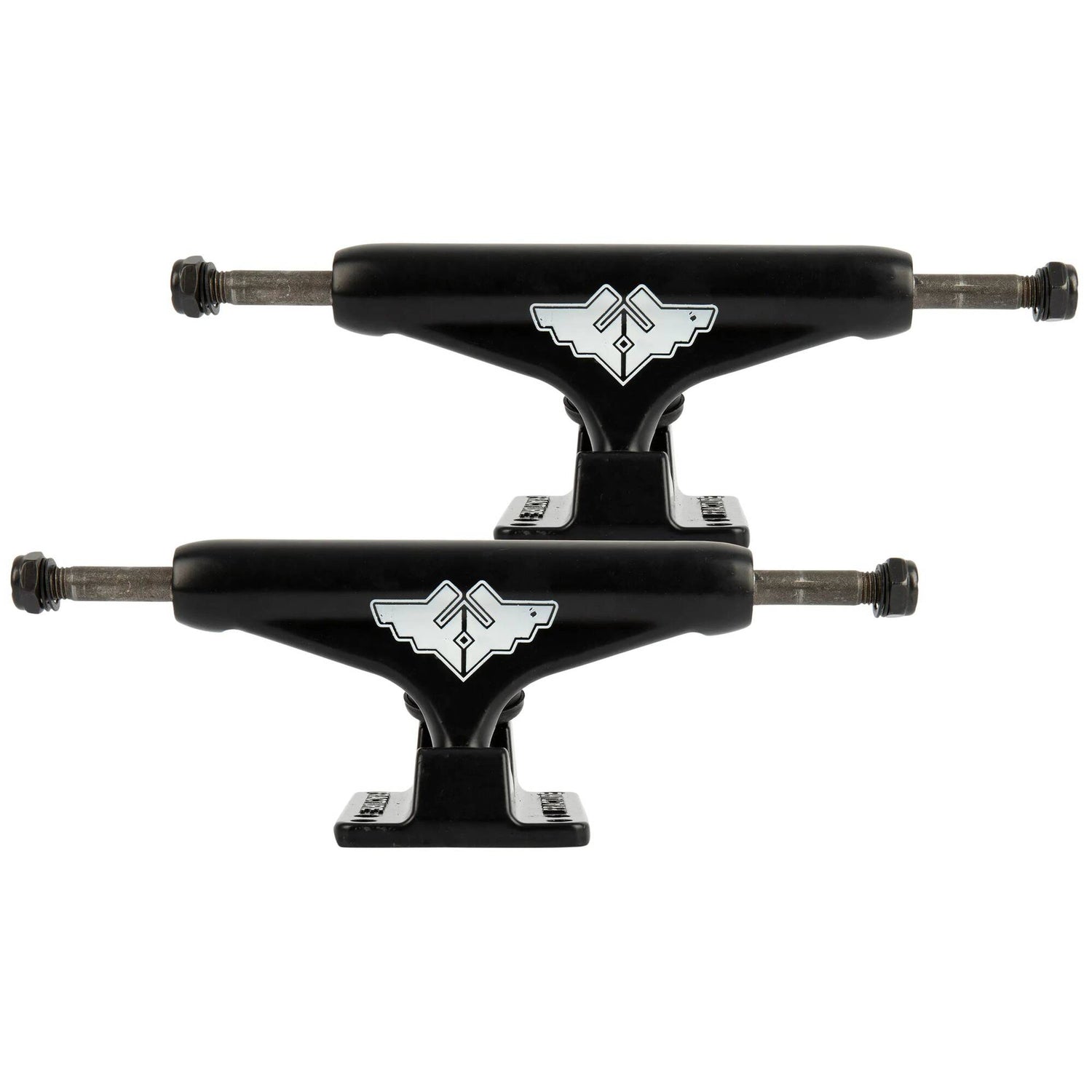 Fracture Wings V2 Skateboard Trucks - Black 5.5''