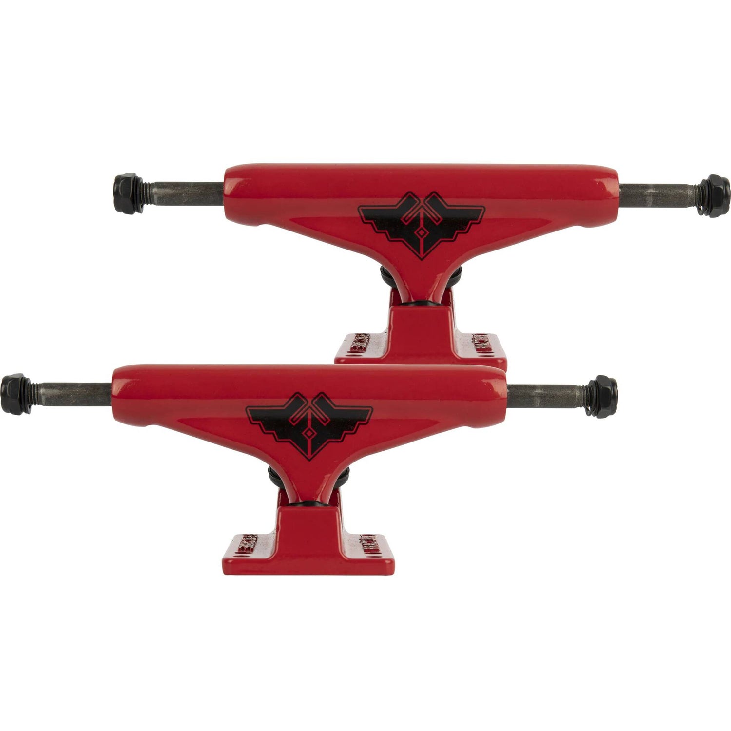 Fracture Wings V2 Skateboard Trucks - Red 5.25''