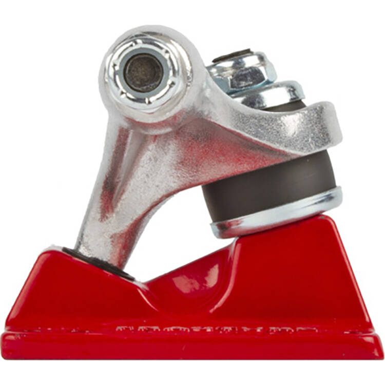 Fracture Wings V2 Skateboard Trucks - Red/Raw 5.25''