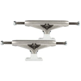 Fracture Wings V2 Skateboard Trucks - White/Raw 5''
