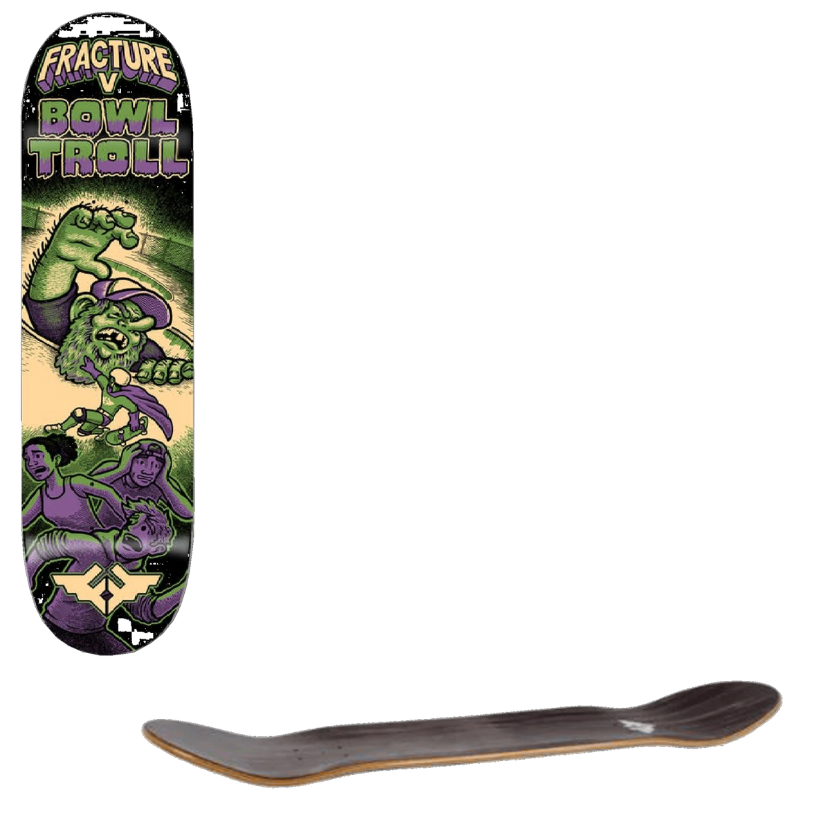 Fracture x Jon Horner Skateboard Deck