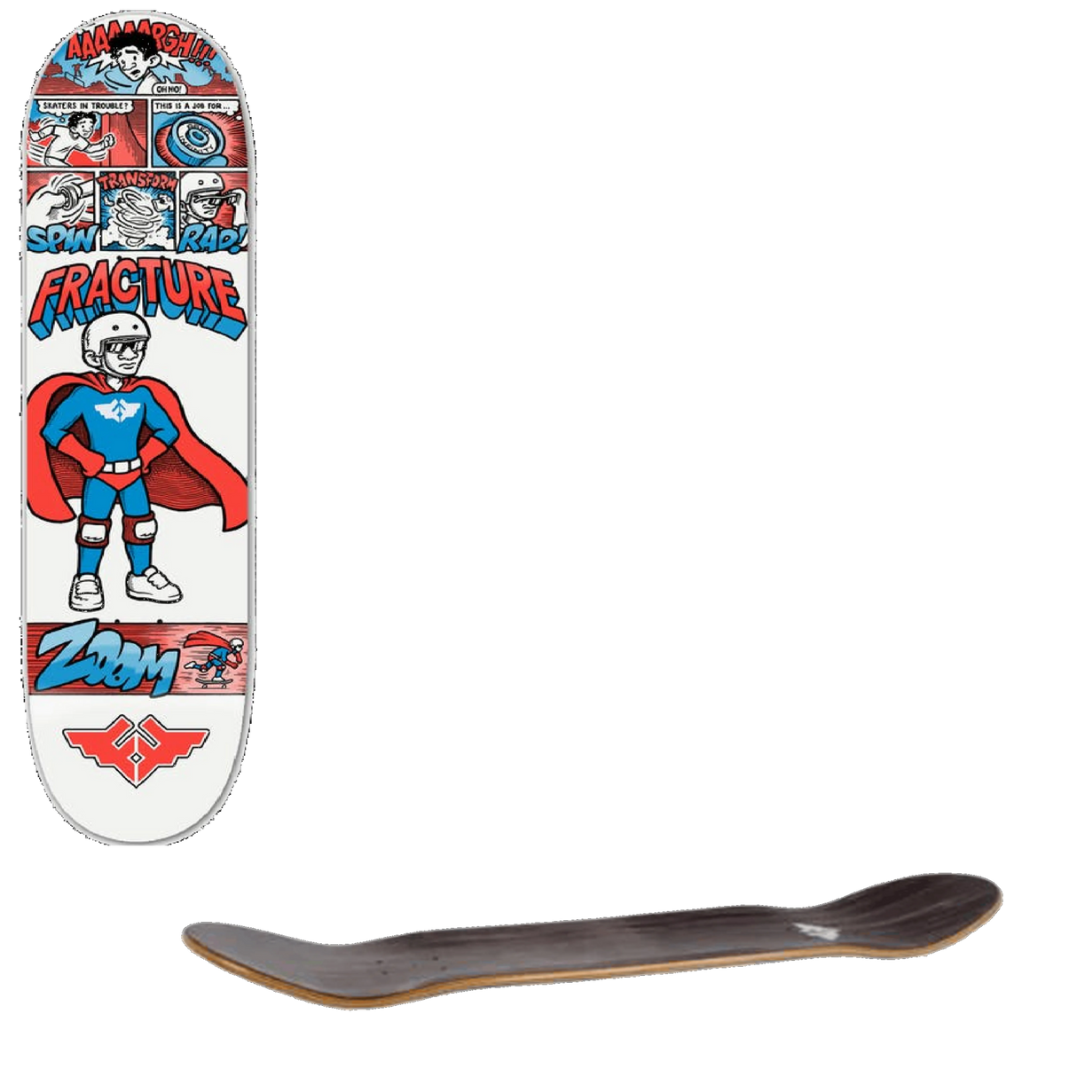 Fracture x Jon Horner Skateboard Deck