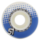 Fracture Drops Skateboard Wheels - Blue 51mm