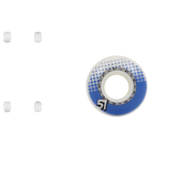Fracture Drops Skateboard Wheels - Blue 51mm (Pack of 4)