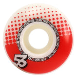 Fracture Drops Skateboard Wheels - Red 53mm
