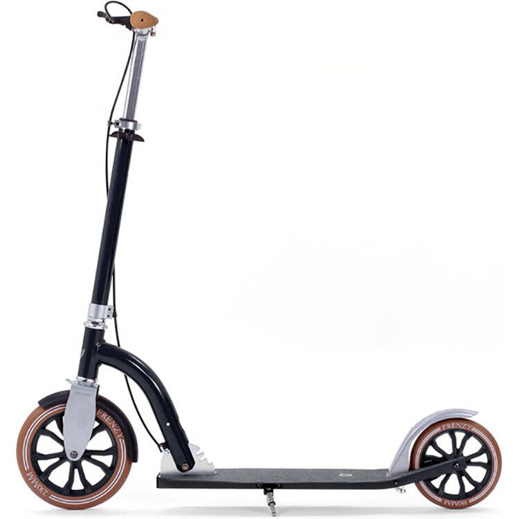 Frenzy 230mm Dual Brake Recreational Commuter Scooter - Black