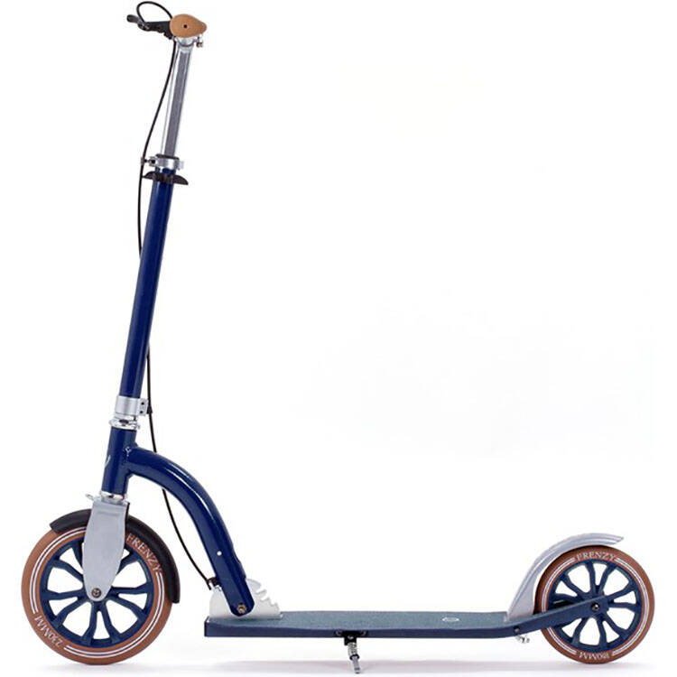 Frenzy 230mm Dual Brake Recreational Commuter Scooter - Blue