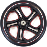 Frenzy 250mm Scooter Wheel - Black/Red