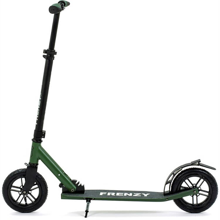 Frenzy 205mm Pneumatic Plus Complete Scooter - Military